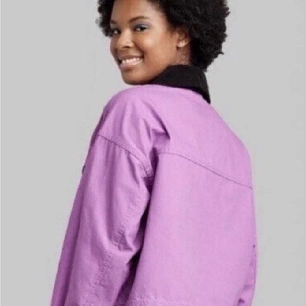 Wild Fable Vibrant Purple Utility Jacket.
PTP 25”. Length 21” - Picture 2 of 7